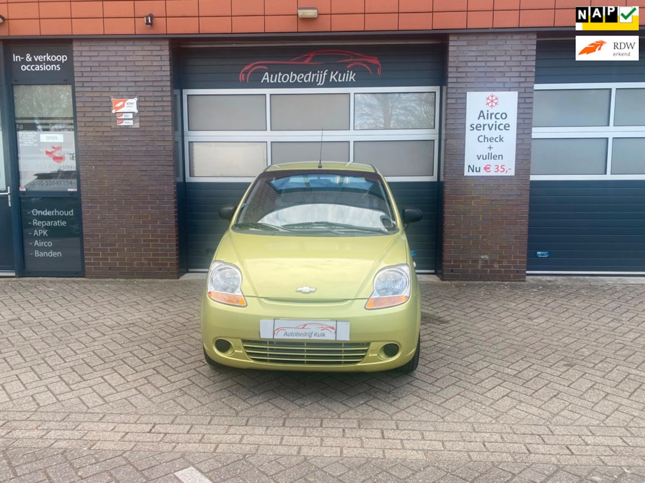 Chevrolet Matiz - 0.8 Spirit airco 1 eigenaar unieke km stand 42817 nap - AutoWereld.nl