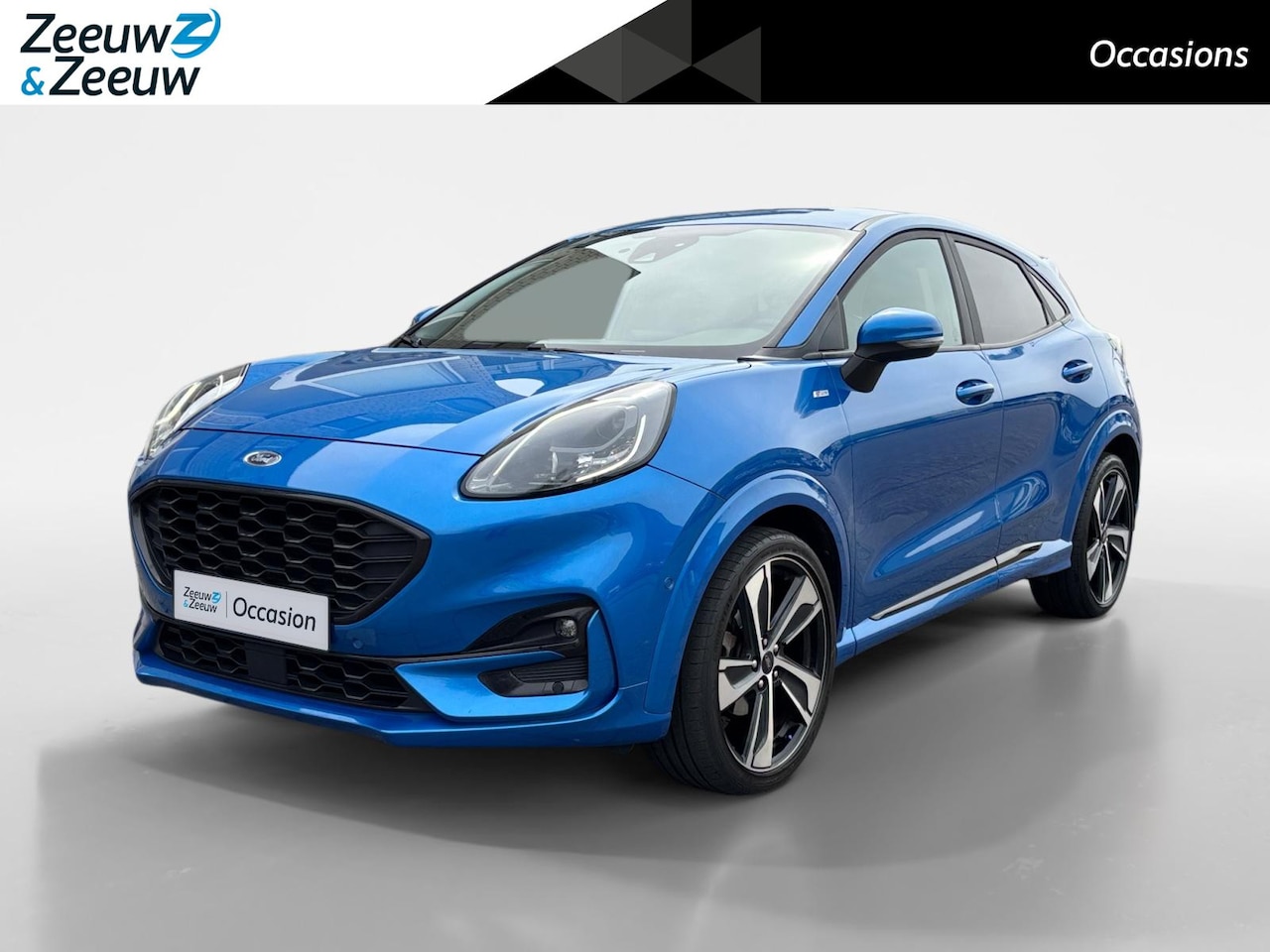 Ford Puma - 1.0 EcoBoost Hybrid ST-Line X 155 PK | 19 Ich | st-pack | Trekhaak | Adaptieve cruise cont - AutoWereld.nl