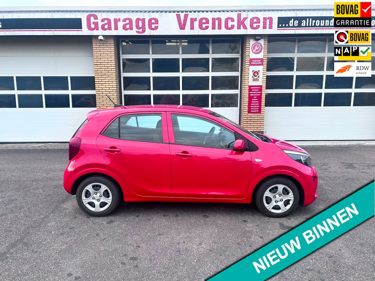 Kia Picanto - 1.0 CVVT ComfortLine / Carplay / Camera/ Navi / 1e eigenaar NAP - AutoWereld.nl