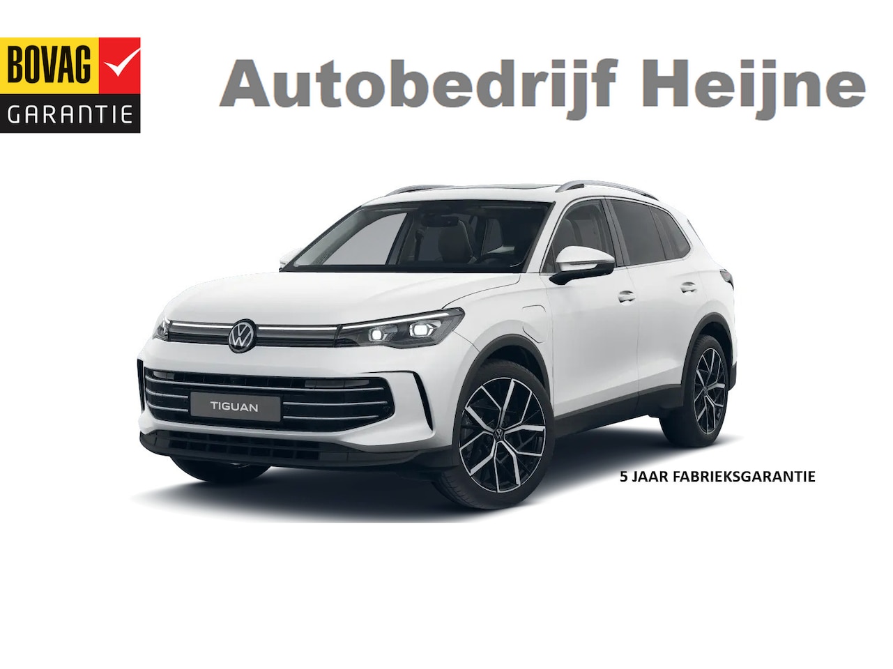 Volkswagen Tiguan - 1.5 204PK eHybrid ELEGANCE SPORT IQ.LIGHT/TREKHAAK/PANORAMADAK - AutoWereld.nl