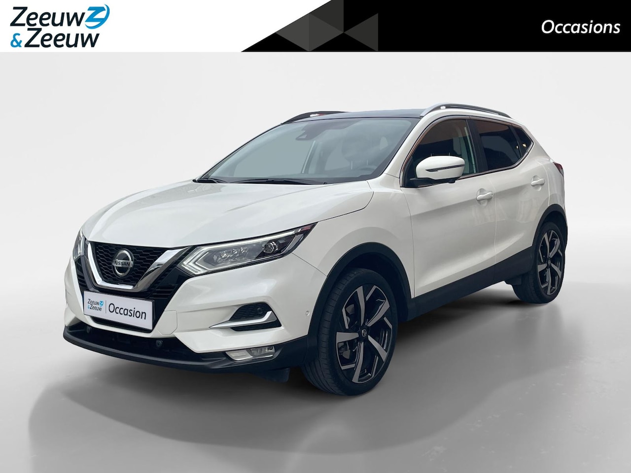 Nissan Qashqai - 1.3 DIG-T Tekna Automaat | 1ste eigenaar| Navigatie| Stoel en voorruitverwarming| 360 grad - AutoWereld.nl