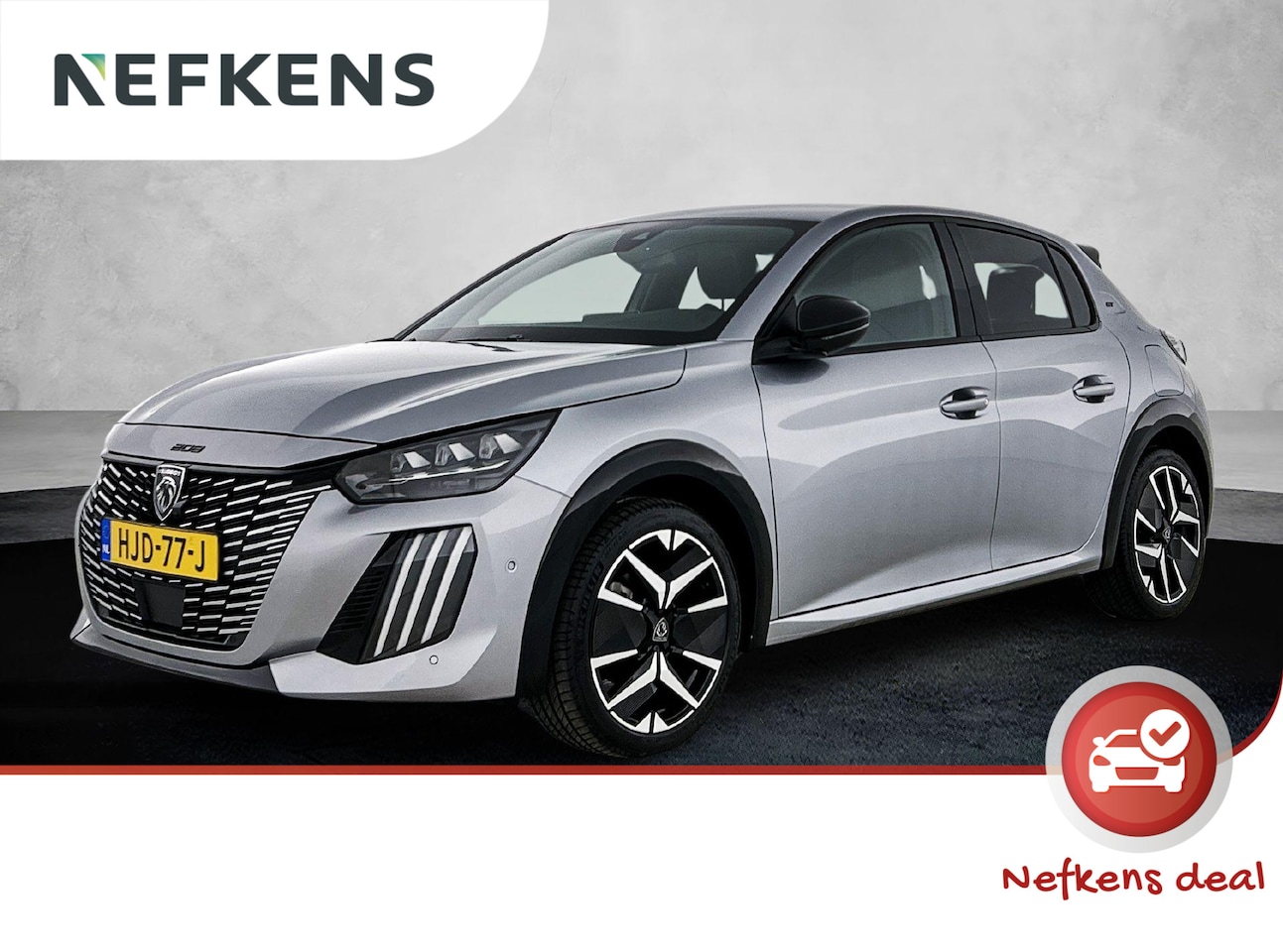 Peugeot 208 - 1.2 Hybrid GT 145pk Automaat | Navigatie | Camera Voor + Achter | Adaptieve Cruise Control - AutoWereld.nl