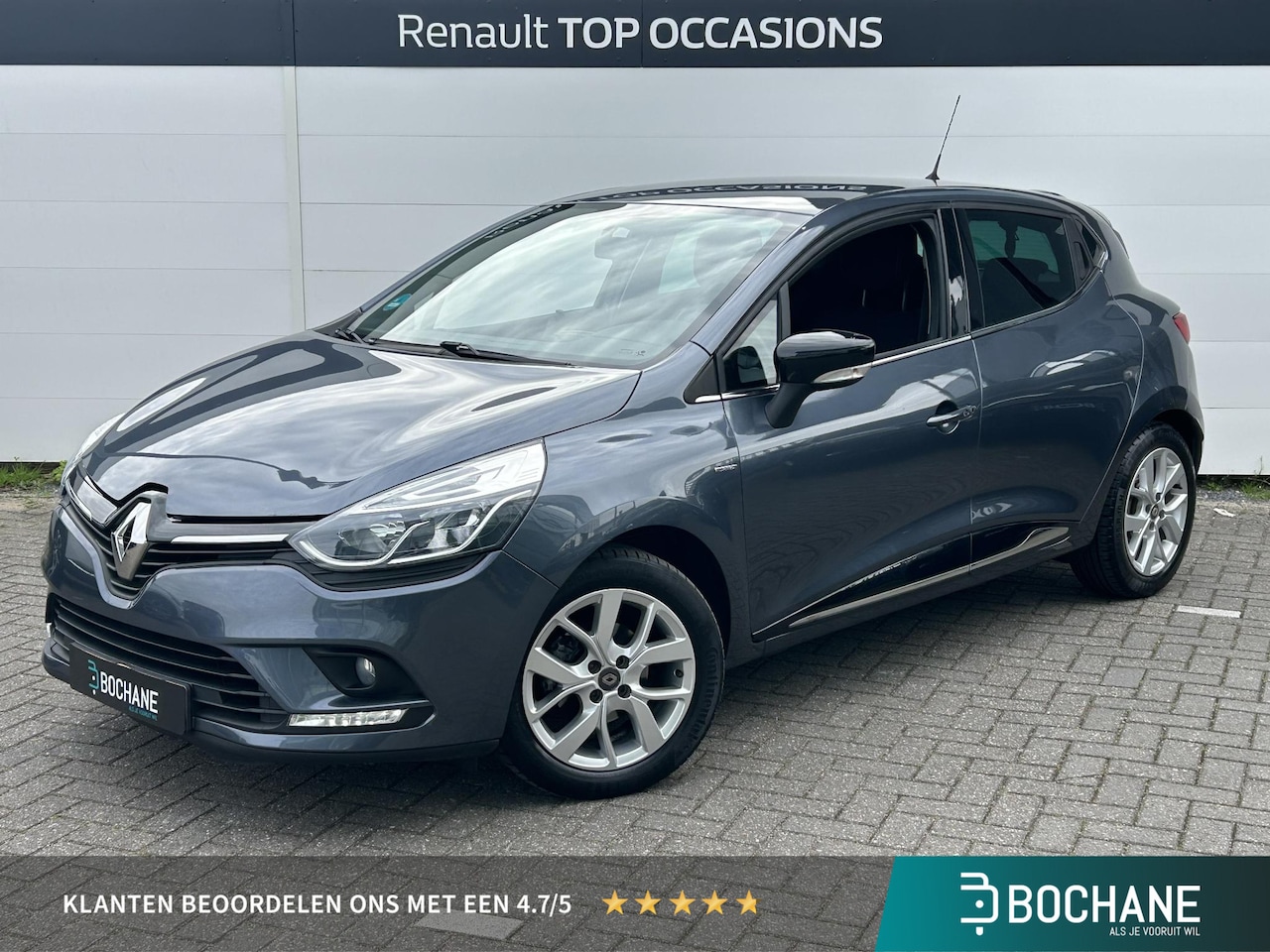 Renault Clio - 0.9 TCe Limited | Navigatie | Parkeersensoren Achter | Airco | Cruise Control | - AutoWereld.nl