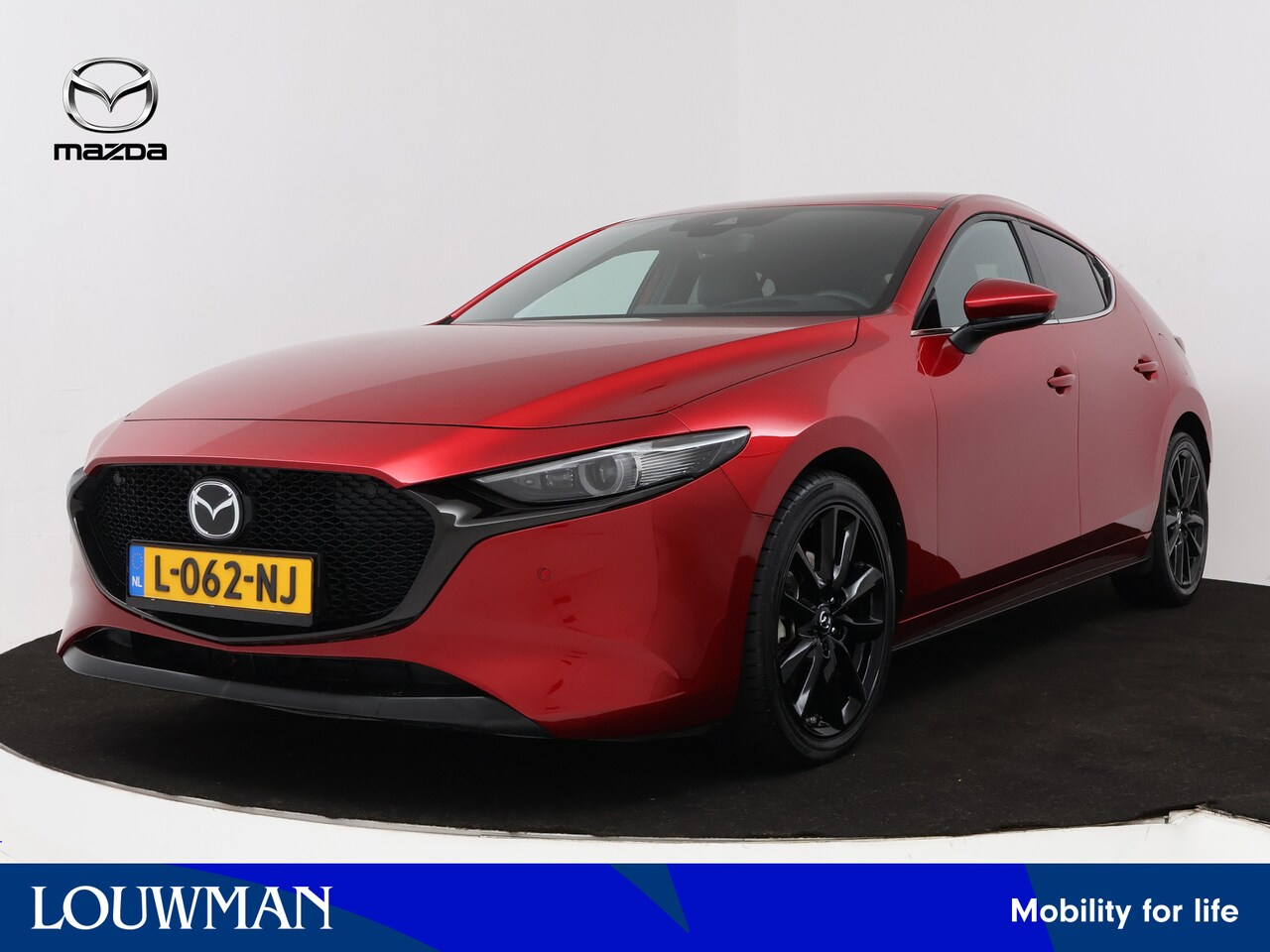 Mazda 3 - 2.0 e-SkyActiv-X M Hybrid 186 Luxury | BOSE | Leder | BTW-Auto | - AutoWereld.nl
