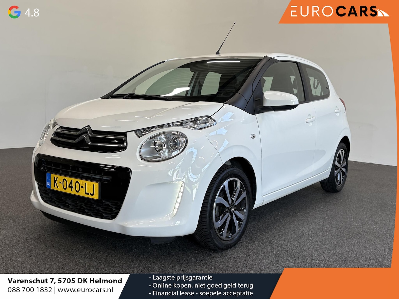 Citroën C1 - 1.0 VTi Shine Navigatie Camera Airco DAB Apple Carplay/Android Auto - AutoWereld.nl