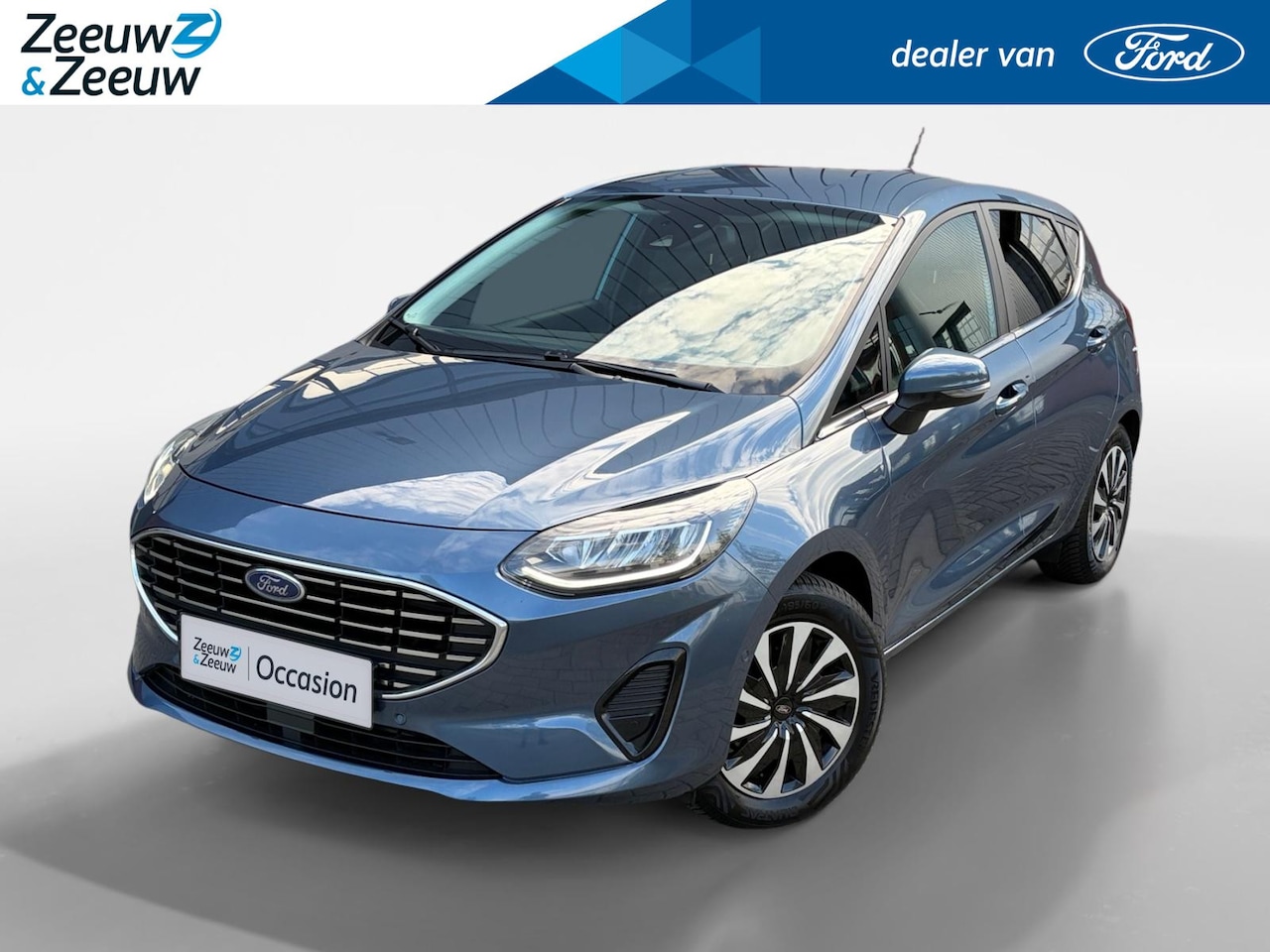 Ford Fiesta - 1.0 EcoBoost Hybrid Titanium X | Adaptieve Cruise Control | Camera | Keyless Entry | All w - AutoWereld.nl