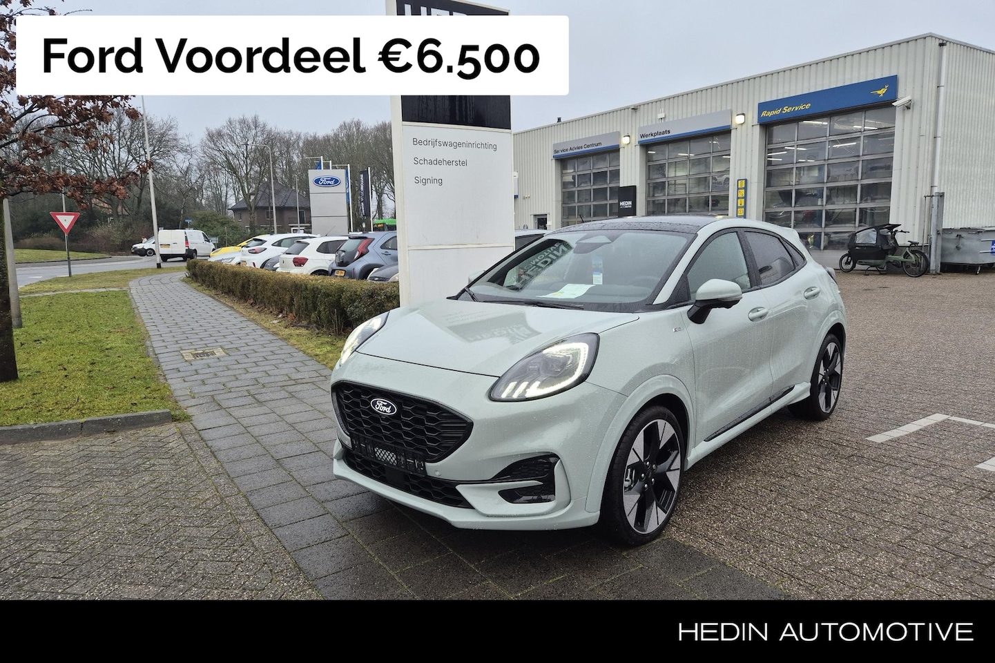 Ford Puma - 1.0 EcoBoost Hybrid ST-LineX Automaat Op Voorraad! - AutoWereld.nl