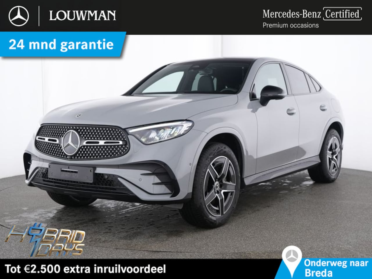 Mercedes-Benz GLC-klasse Coupé - 300 e 4MATIC AMG Plug-In Hybride AMG Line | Night Pakket | Trekhaak | Panorama Schuif-Kant - AutoWereld.nl