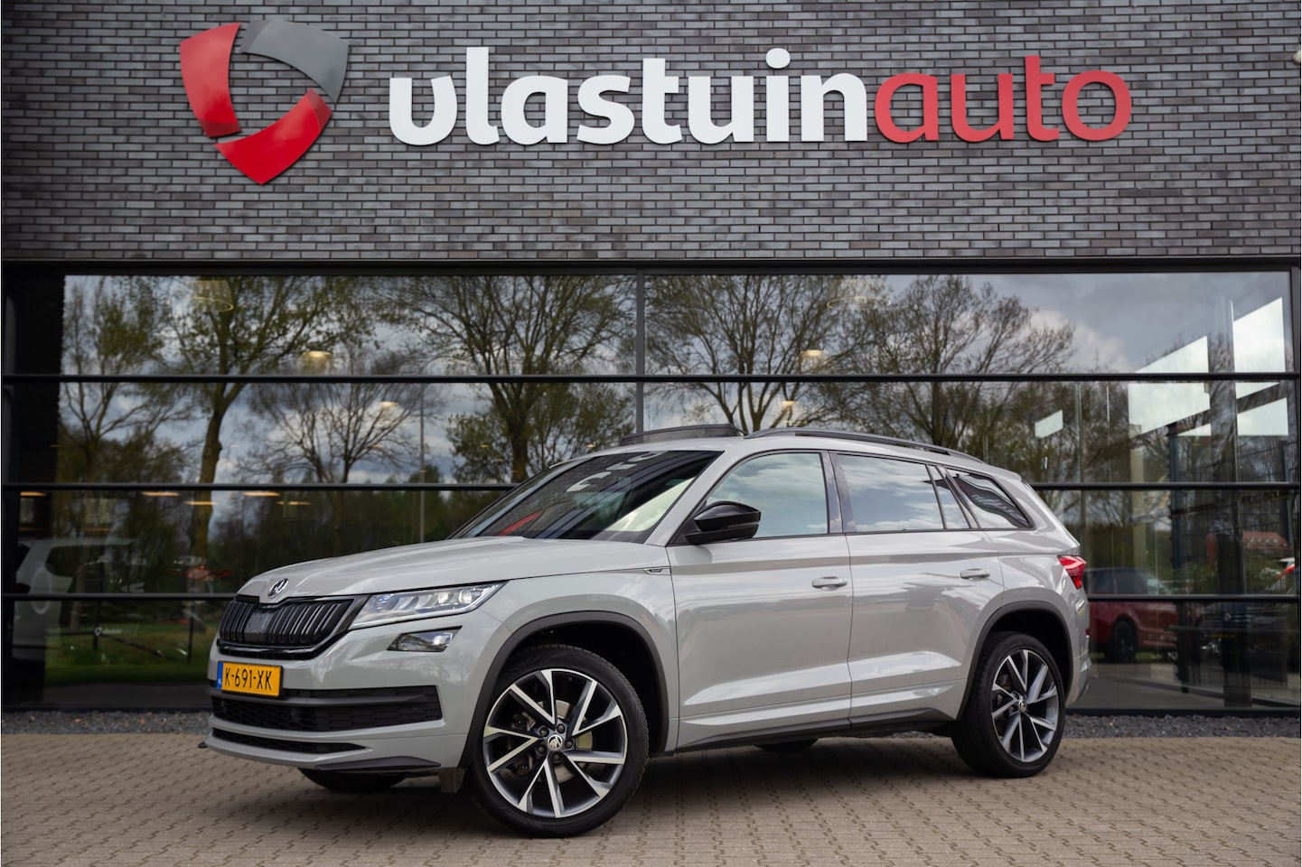 Skoda Kodiaq - 1.5 TSI Sportline Business 7p. 1.5 TSI Sportline Business 7p. , Panoramadak, Adap. cruise, Canton, - AutoWereld.nl