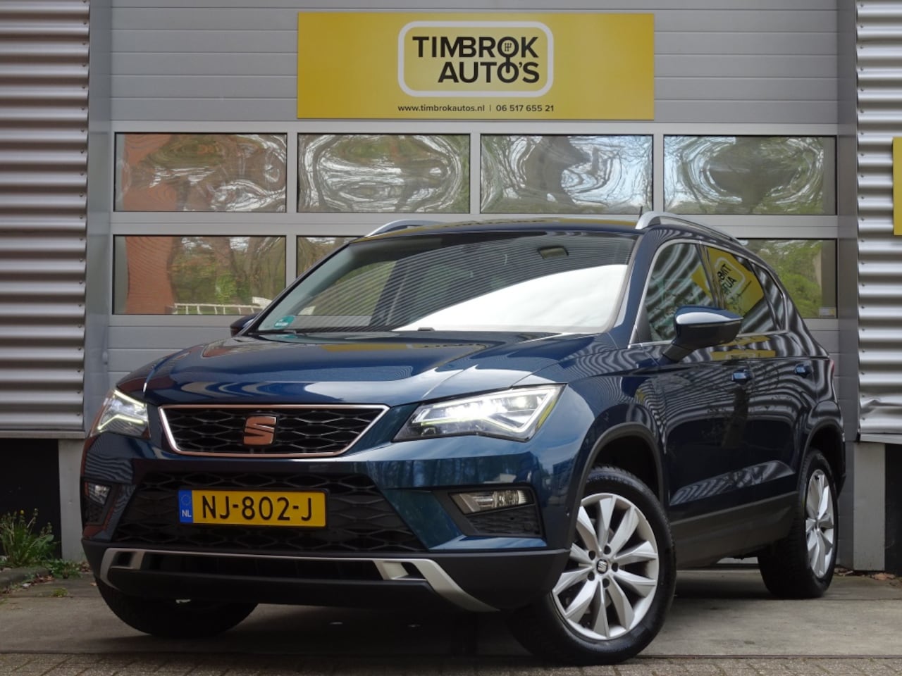 SEAT Ateca - 1.0 TSI 115PK *LED/Navi/Trekhaak/NL-Auto met OH-historie* - AutoWereld.nl