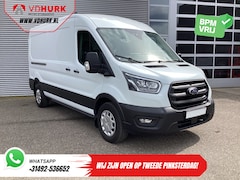 Ford Transit - 2.0 TDCI 170 pk Aut. L3H2 Adapt.Cruise/ Bi-Xenon/ 360Gr.Camera/ Carplay/ Climate/ PDC/ Tre