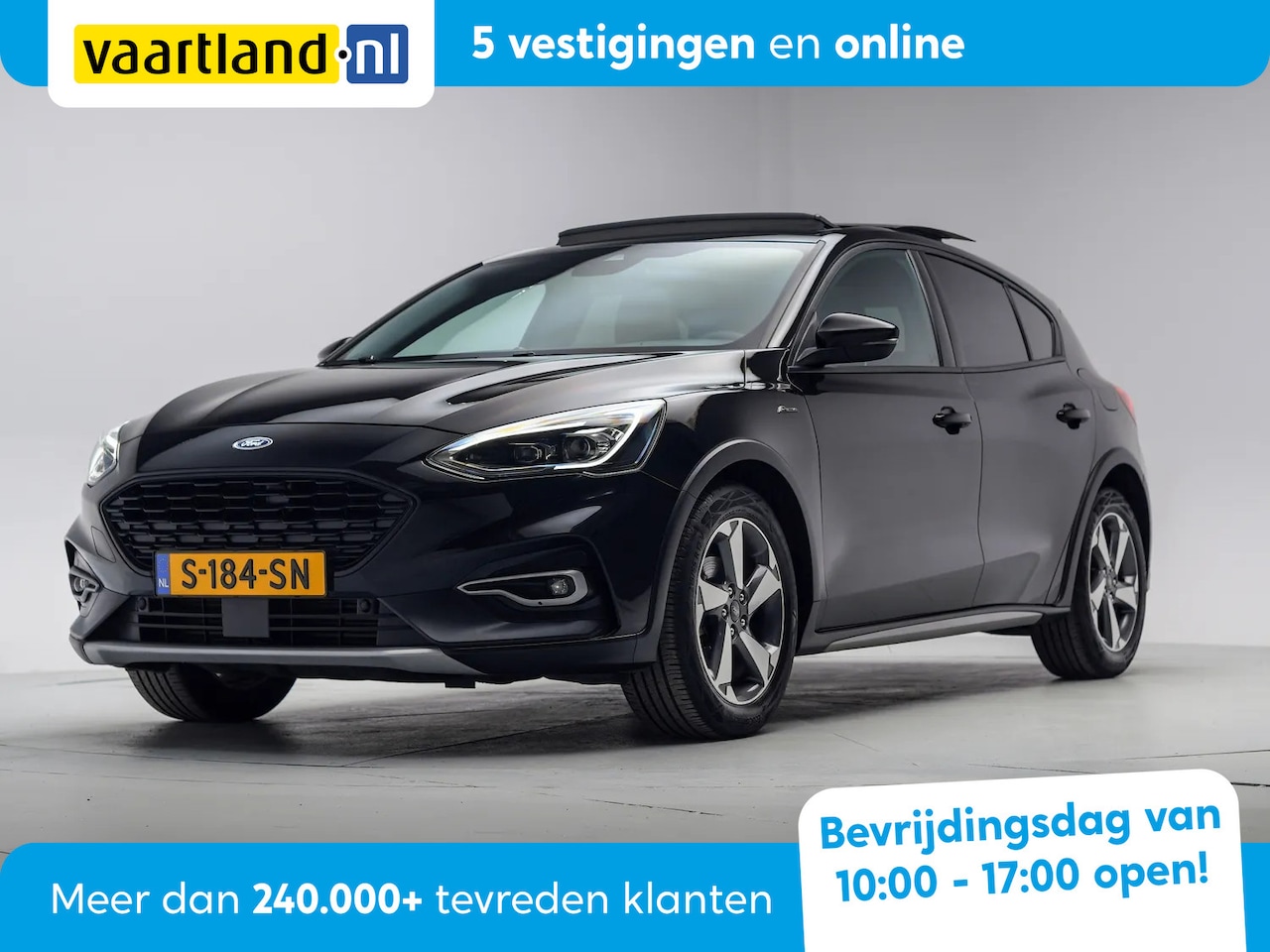 Ford Focus - 1.0 EcoBoost Hybrid Active X Business [ Panoramadak Apple carplay Camera Stoelverwarming] - AutoWereld.nl