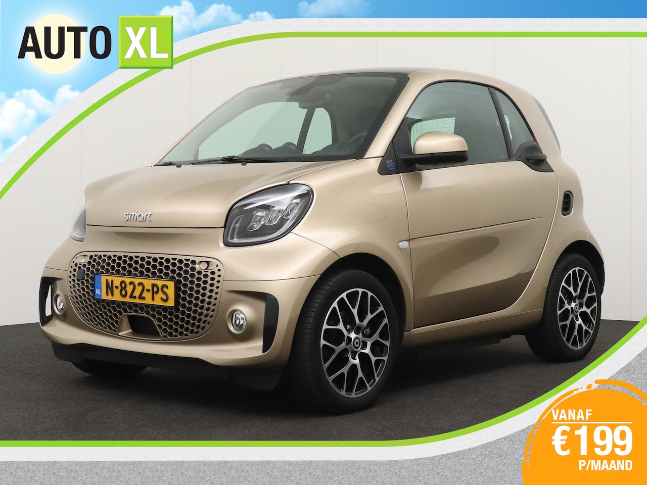 Smart Fortwo - EQ Comfort PLUS 18 kWh Carplay Camera Stoelverwarming - AutoWereld.nl
