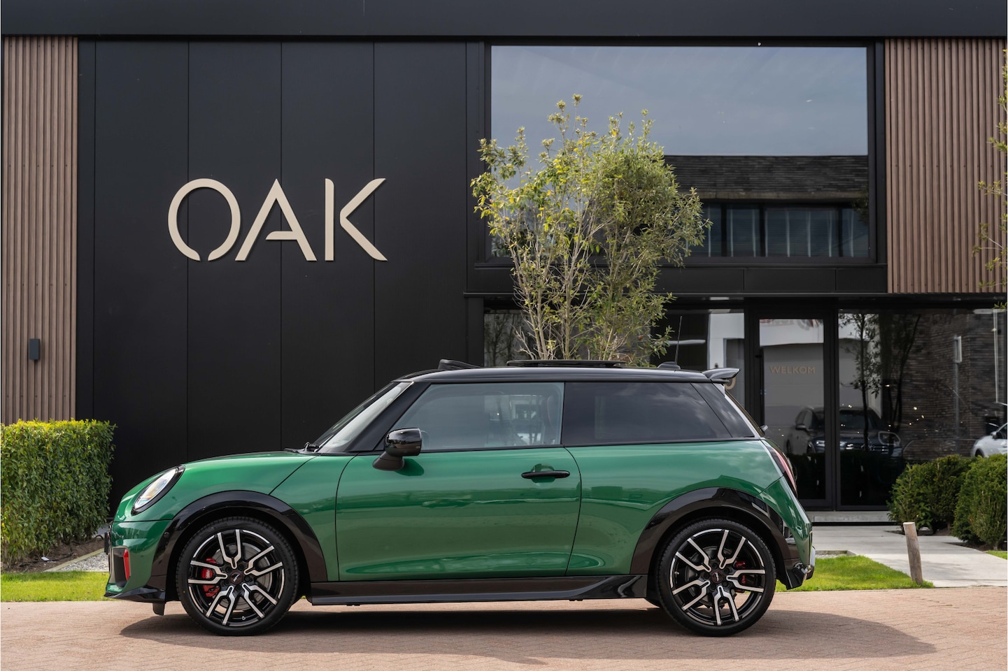 MINI John Cooper Works - Mini 2.0 JCW XL | Panorama | 360 Camera | Memory | British Racing Geen - AutoWereld.nl