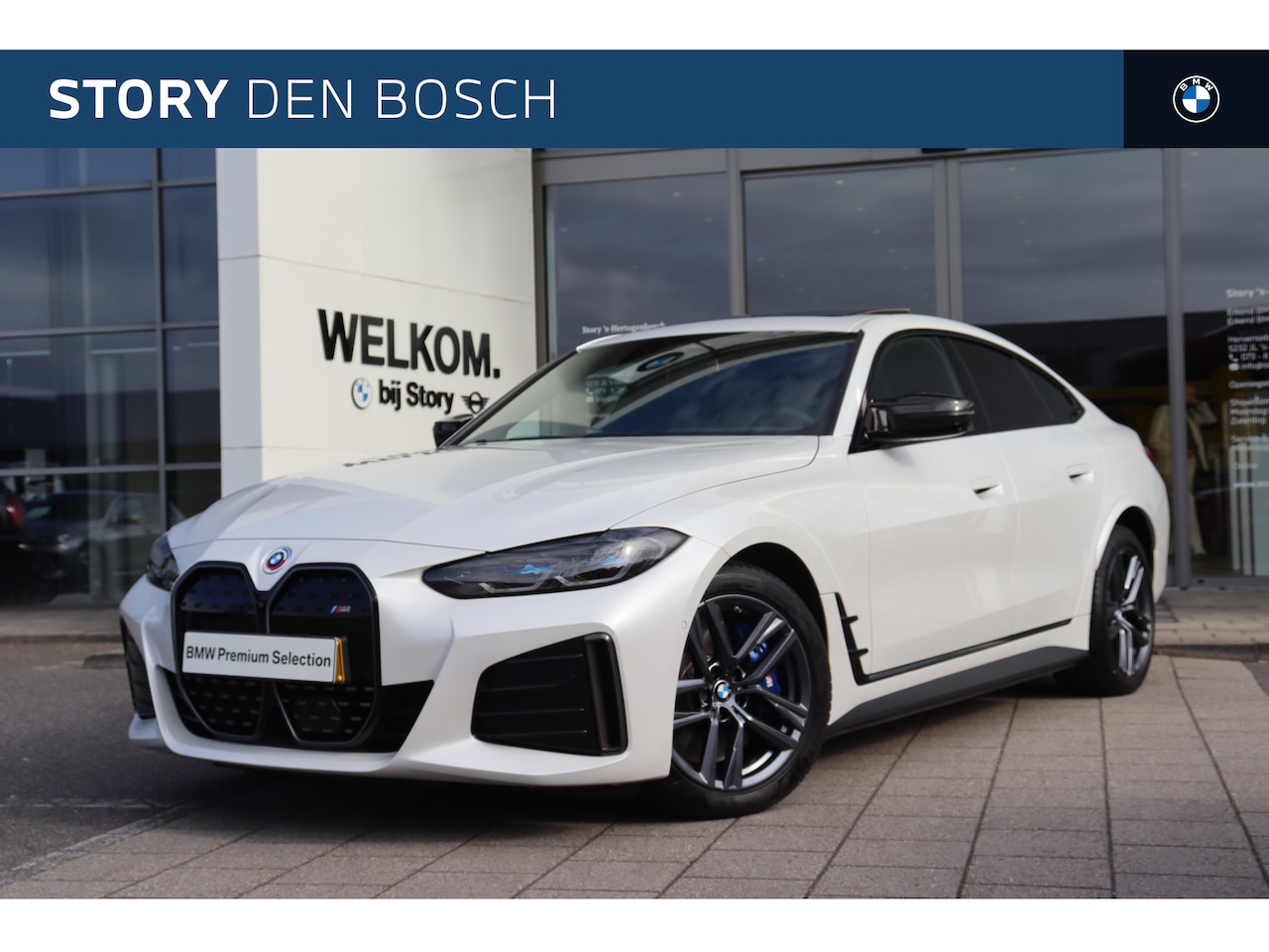 BMW i4 - M50 High Executive / Sportstoelen / Comfort Access / Laserlight / Ambiance verlichting / P - AutoWereld.nl
