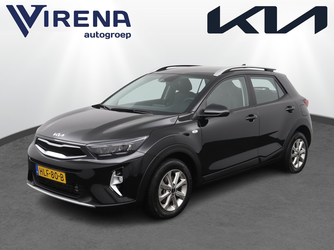 Kia Stonic - 1.0 T-GDi MHEV DynamicLine Automaat - Climate Control - Navigatie - Cruise Control - DAB r - AutoWereld.nl