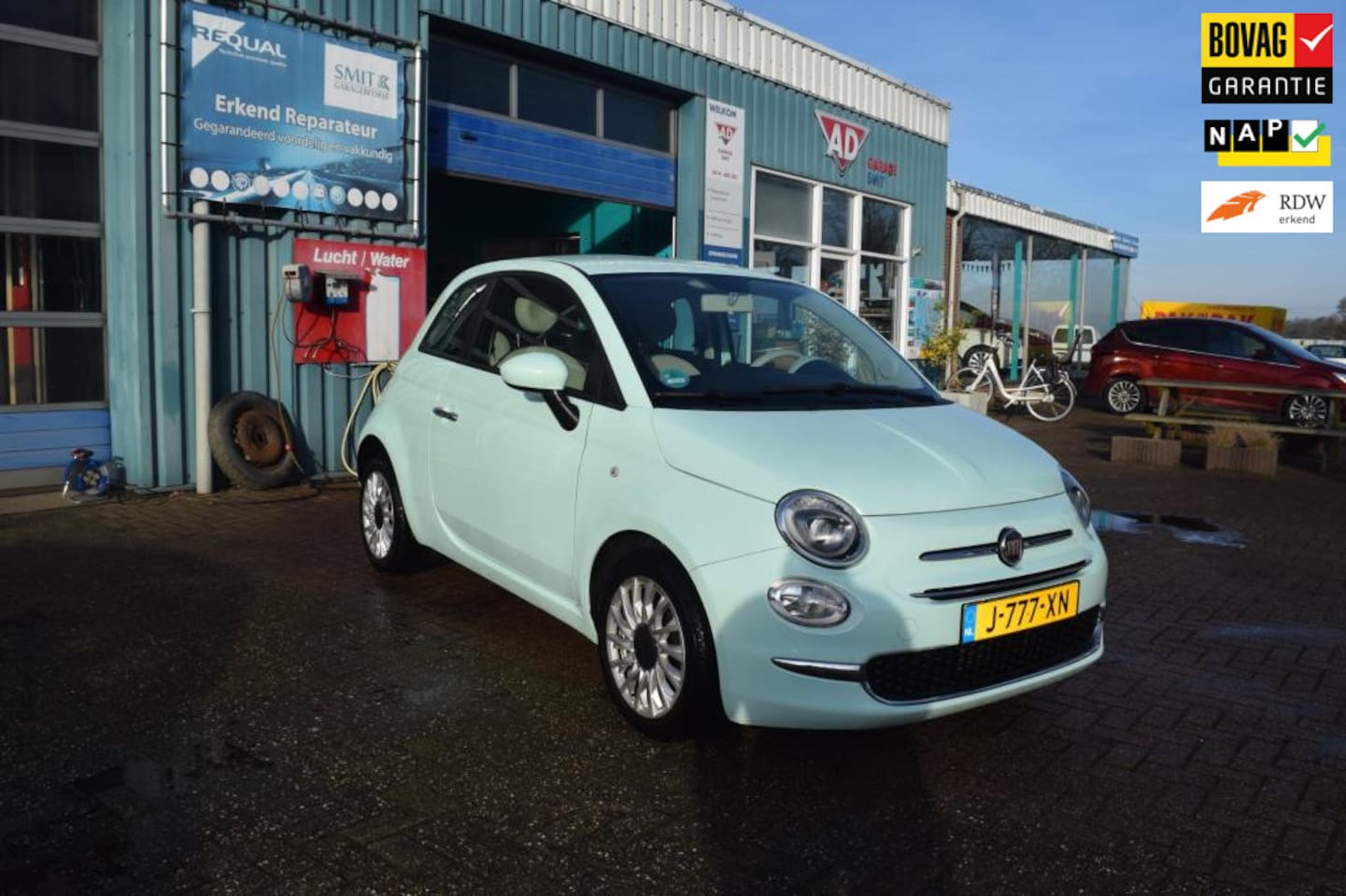 Fiat 500 - 1.0 Hybrid Lounge BOVAG GARANTIE - AutoWereld.nl