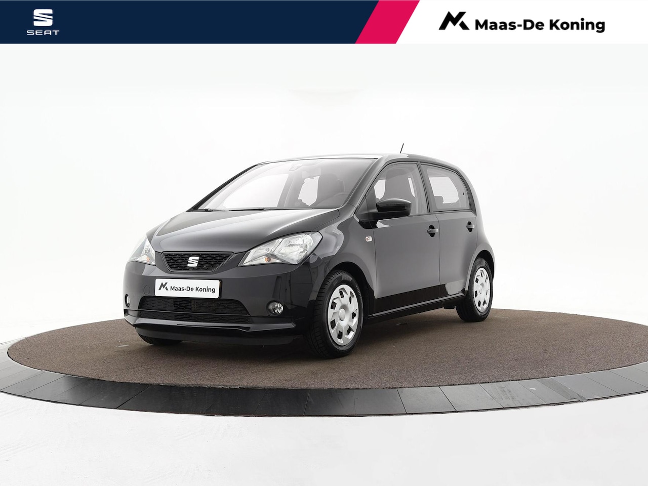 SEAT Mii - 1.0 60pk Style Intense · Cruise Control · P-Sensoren · Airco · Radio · Bluetooth · 14'' In - AutoWereld.nl