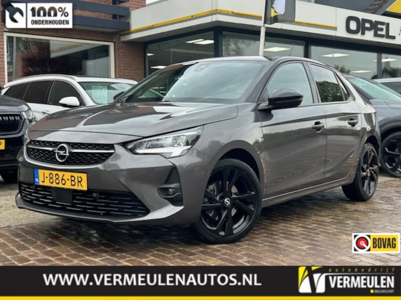 Opel Corsa - 1.2 Turbo 100PK GS Line + 17"/ Airco/ Cruise/ Full-LED/ CarPlay/ NL auto - AutoWereld.nl