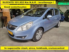 Opel Corsa - 1.4-16V Enjoy - super nette staat - Airco - Cruisecontrol - Trekhaak - 101.952 N.A.P