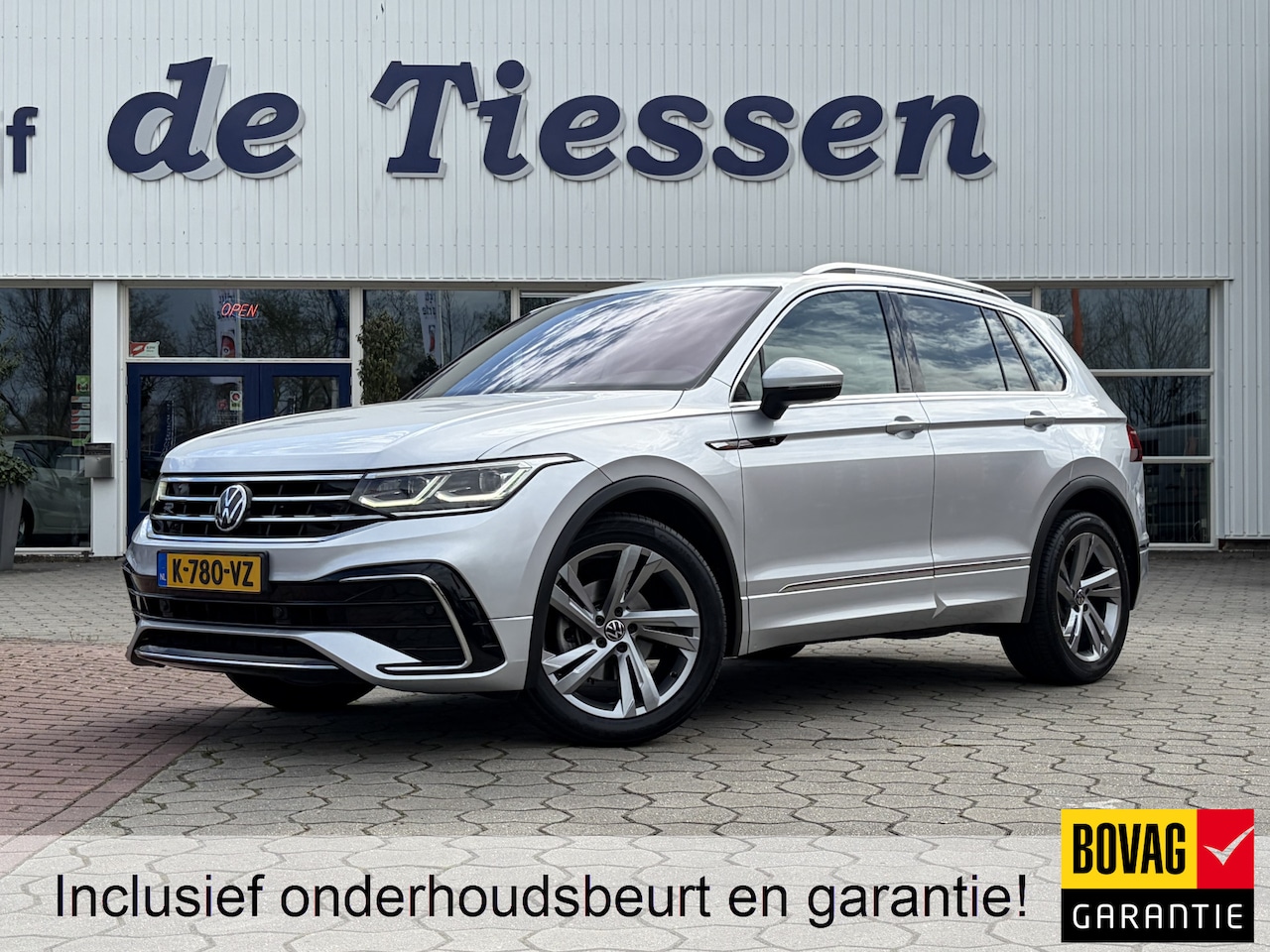Volkswagen Tiguan - 1.5 TSI R-Line Business+ Virtual, IQ light, Carplay, Rijklaar met beurt & garantie! - AutoWereld.nl