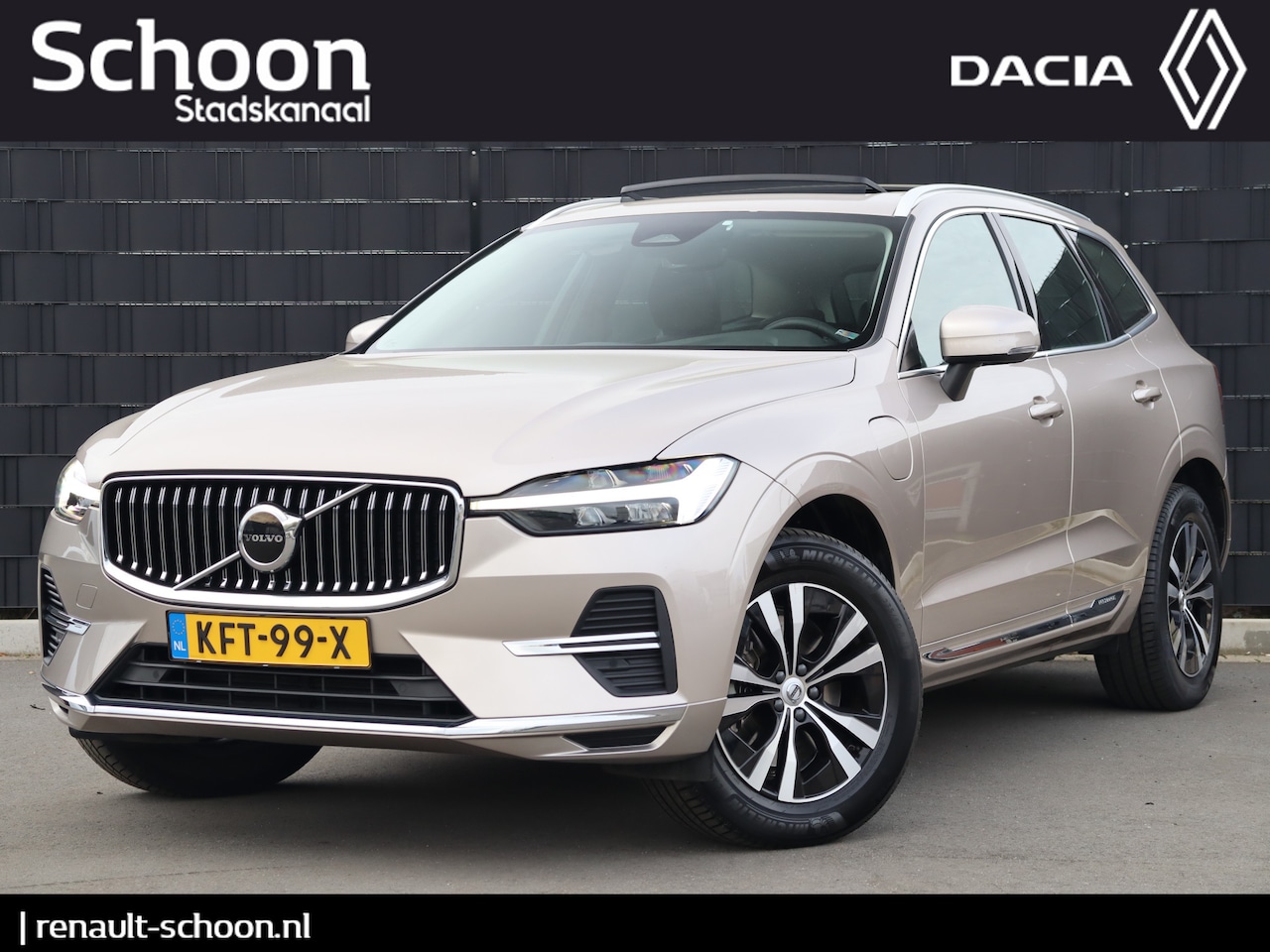 Volvo XC60 - 2.0 T6 Plug-in hybrid AWD Core Bright PHEV | Adap. Cruise | Elek. Trekhaak | Panoramadak | - AutoWereld.nl