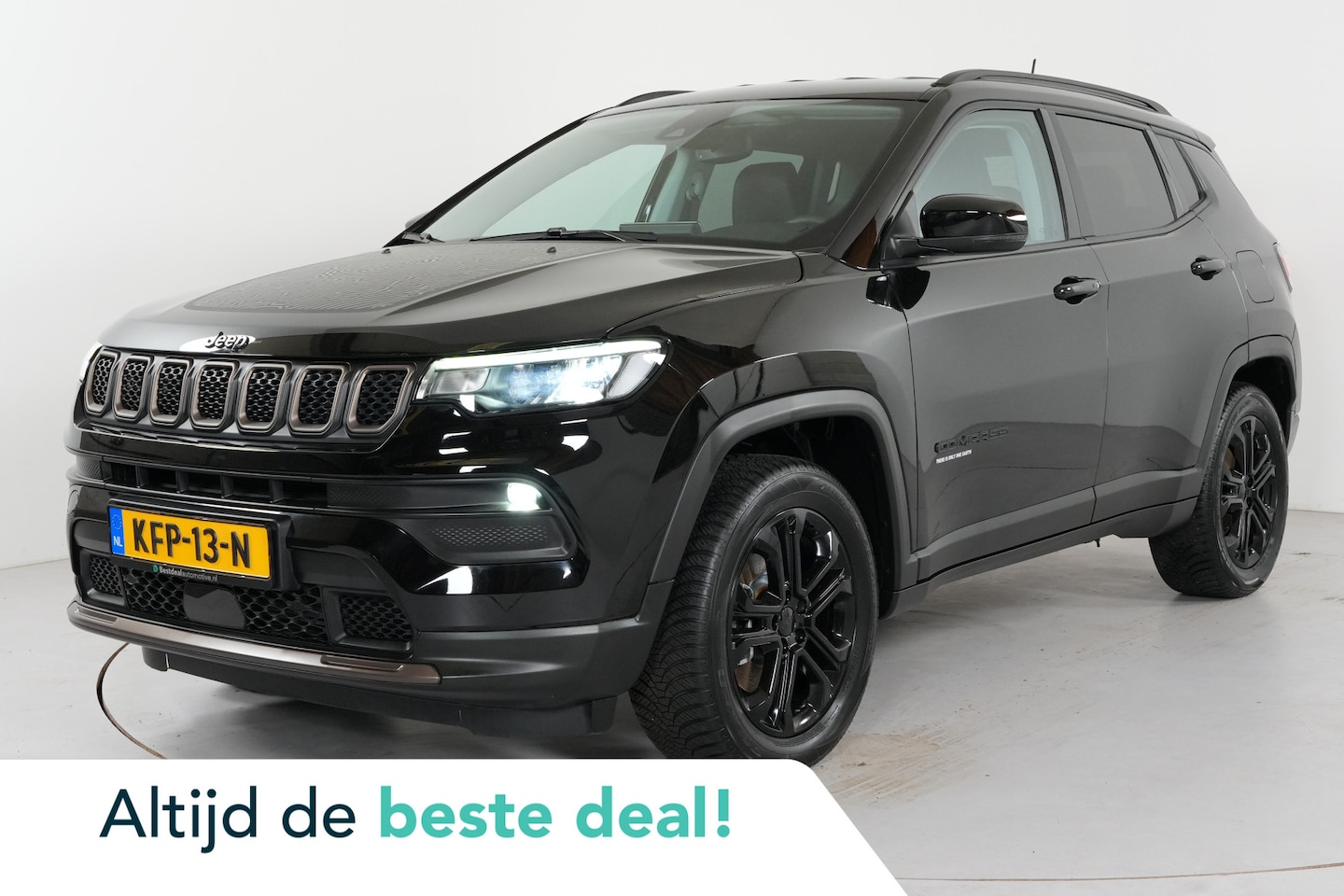 Jeep Compass - 4xe 240pk PHEV Upland | Adap. Cruise | Stl. verw. | Camera | Carplay | Lane assist | - AutoWereld.nl