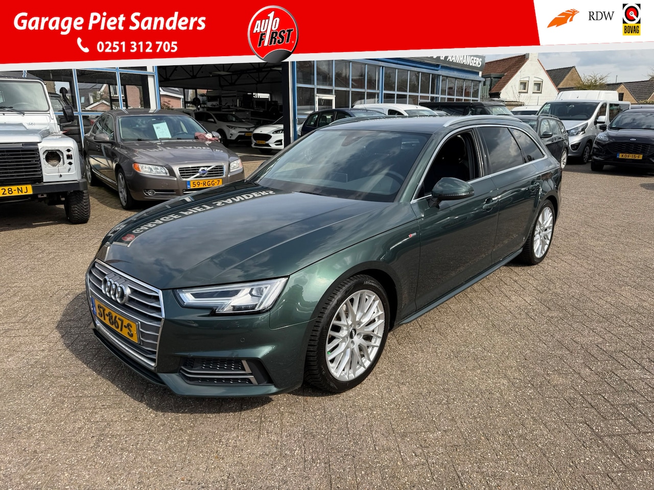 Audi A4 Avant - 1.4 TFSI Sport S line edition I 3-zone clima I Camera I Elec. Achterklep I NL-Auto - AutoWereld.nl