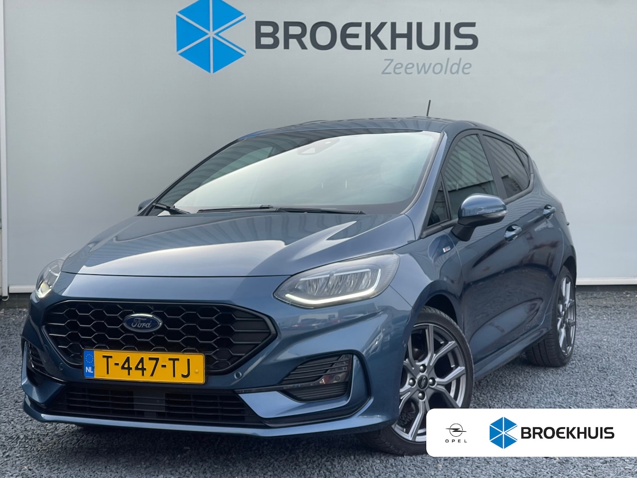 Ford Fiesta - 1.0 125pk EcoBoost Hybrid ST-Line X | CRUISE CONTROL| CAMERA| WINTERPAKKET| PARKEERSENS. V - AutoWereld.nl