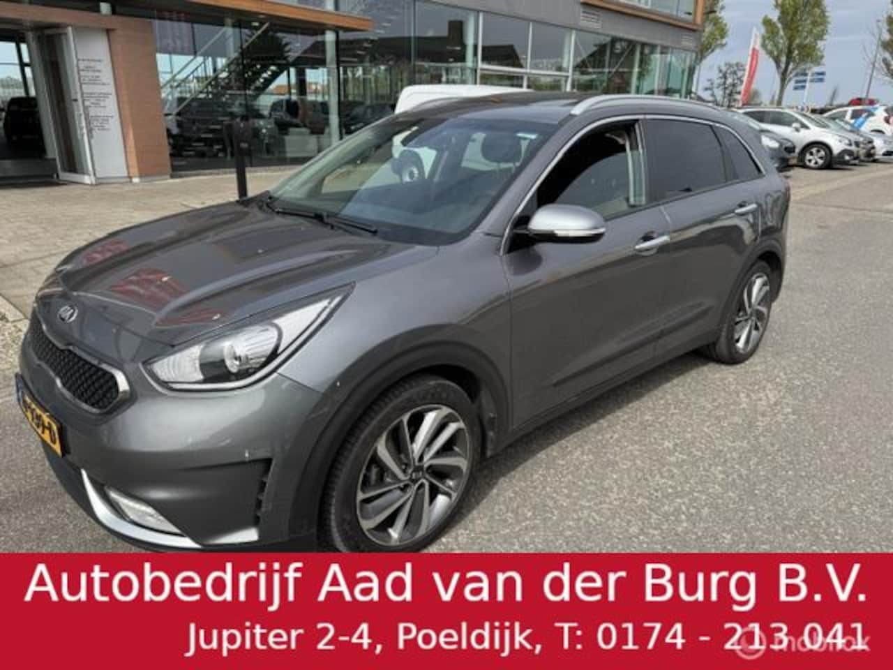 Kia Niro - 1.6 GDi Hybrid Edition 1.6 GDi Hybrid Edition 140pk , 18 inch velgen & Brede banden, Trekhaak , Navigatie & Camer - AutoWereld.nl
