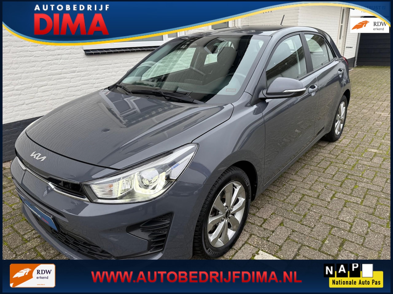 Kia Rio - 1.0 T-GDi MHEV DynamicPlusLine Automaat/ 1 Eigenaar/ Camera/ Apple Carplay/ ECC/ LED/ Stuu - AutoWereld.nl