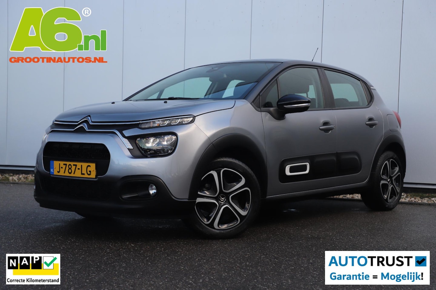 Citroën C3 - 1.2 PureTech Feel Navigatie Carplay Android Climate Cruise Control Parkeersensor Rijstrook - AutoWereld.nl