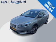 Ford Focus Wagon - 1.0 Titanium 125pk | Half leder | Winterpack | Xenon | Trekhaak afneembaar