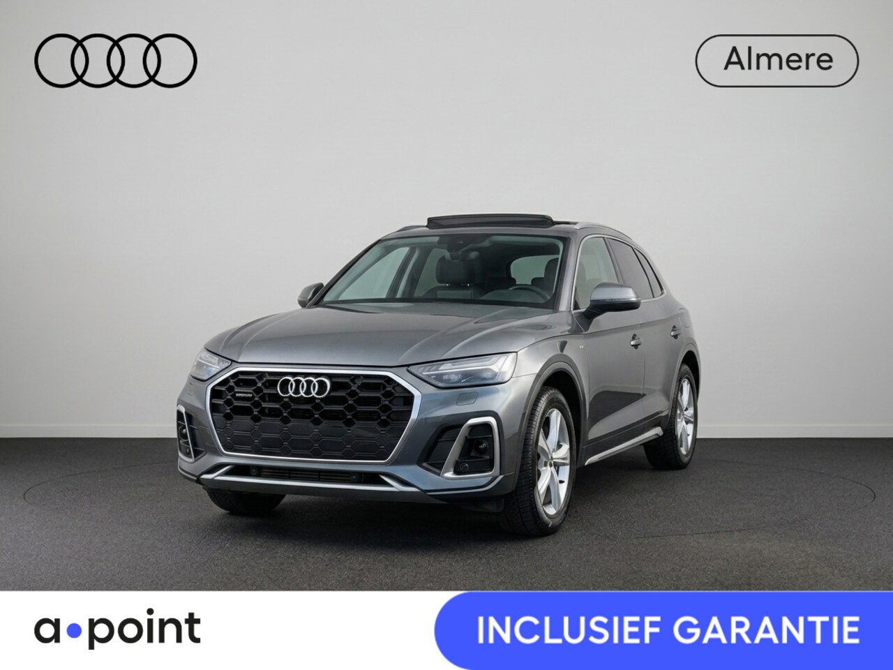 Audi Q5 - 55 TFSI e S edition 367PK PHEV | Panorama dak | Luchtvering | Head up Display | Memory | B - AutoWereld.nl