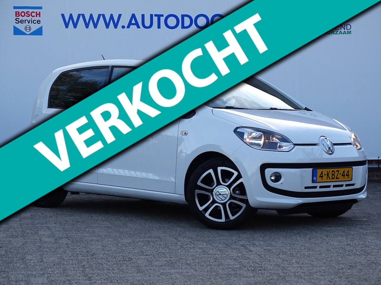 Volkswagen Up! - 1.0 high up! BlueMotion|AIRCO|ALL-SEASON|LMV - AutoWereld.nl
