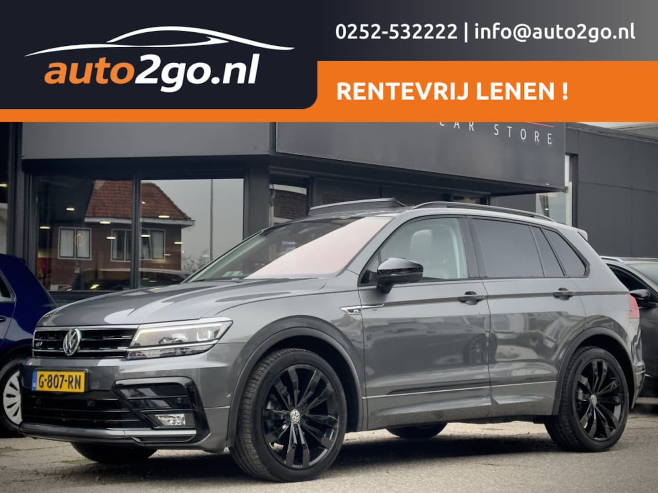 Volkswagen Tiguan Allspace - 16x 7Prs / Tiguan 1.5 TSI R-Line AUT in de Mooiste Uitvoeringen !! - AutoWereld.nl
