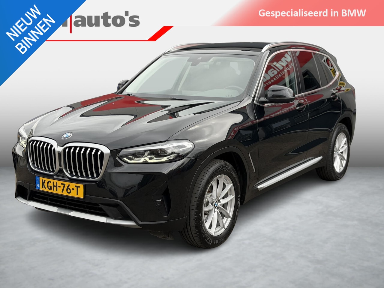 BMW X3 - sDrive 2.0d Mild Hybride High Executive - AutoWereld.nl