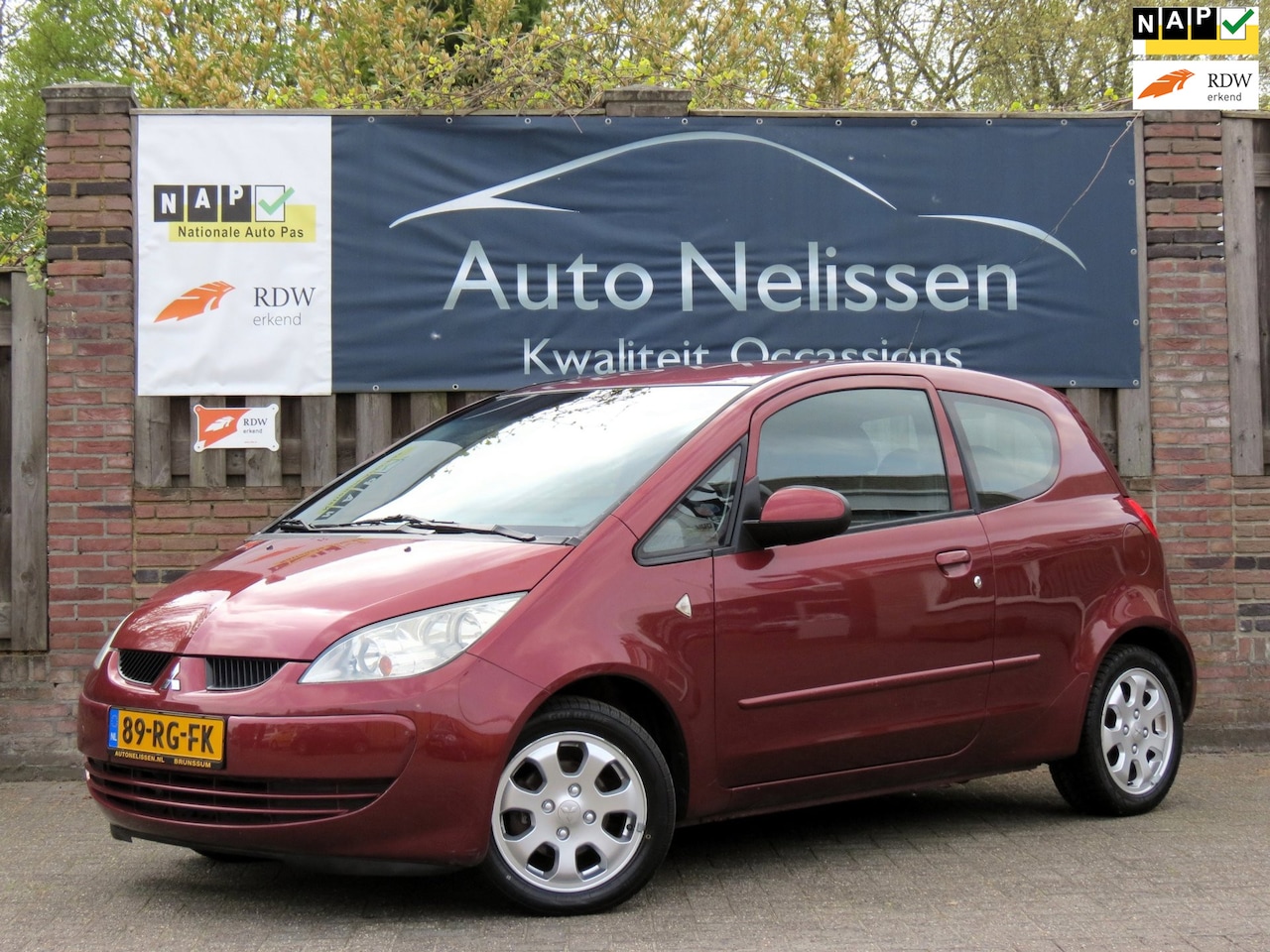 Mitsubishi Colt - 1.3 Invite | APK T/M APRIL 2027 | AIRCO | NIEUWE ALL-SEASON BANDEN | LM VELGEN | ELEK RAME - AutoWereld.nl