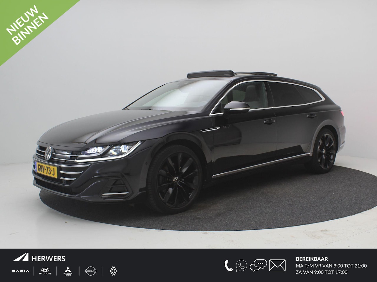 Volkswagen Arteon Shooting Brake - 1.4 TSI eHybrid R-Line Business+ PHEV / Standkachel / R-Line / HUD Display / SoH 89% / Pan - AutoWereld.nl