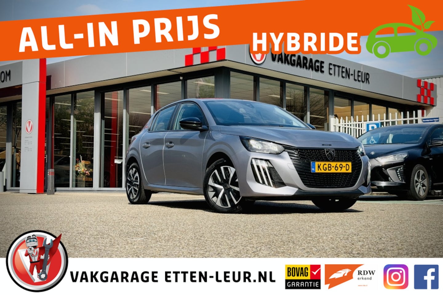 Peugeot 208 - Hybrid e-DCS6 Style - AutoWereld.nl