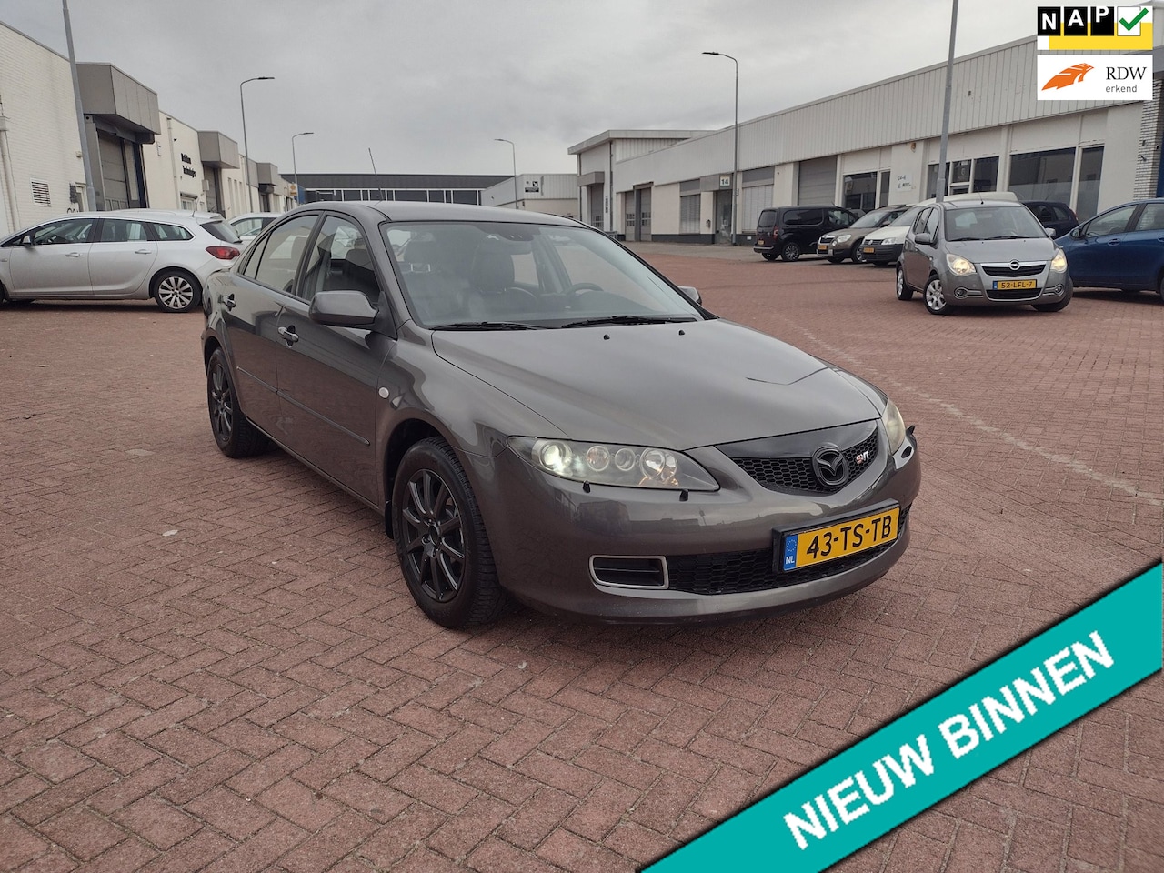 Mazda 6 Sport - 2.0i Executive MOOIE AUTO BEL 0619590613 AIRCO 5 DRS APK 13-04-2027 - AutoWereld.nl