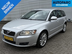 Volvo V50 - 2.4i Edition II , 100% DEALERONDERHOUDEN, LEER, AUTOMAAT, 170PK, NAVI, CRUISE CONTROLE, PD
