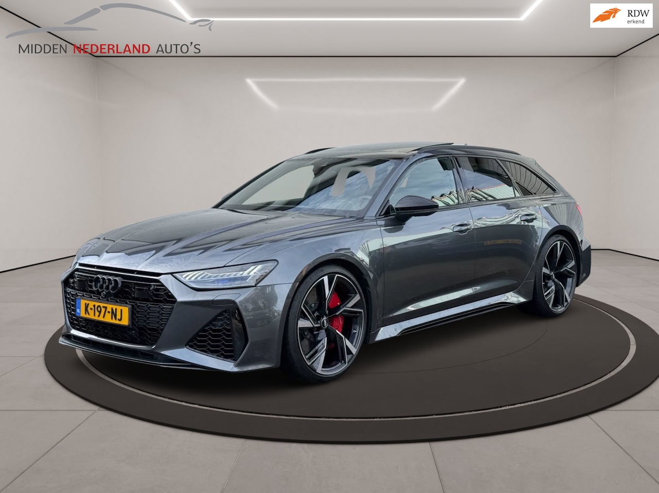 Audi A6 Avant - RS 6 TFSI quattro * DEALER ONDERHOUDEN * KERAMISCHE REMMEN * - AutoWereld.nl