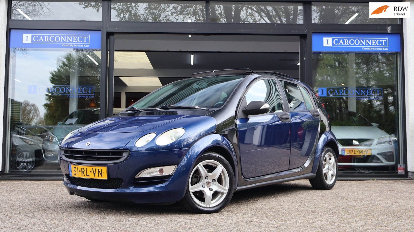 Smart Forfour - 1.1 blackbasic|Pano|Airco|LMV|NAP. - AutoWereld.nl