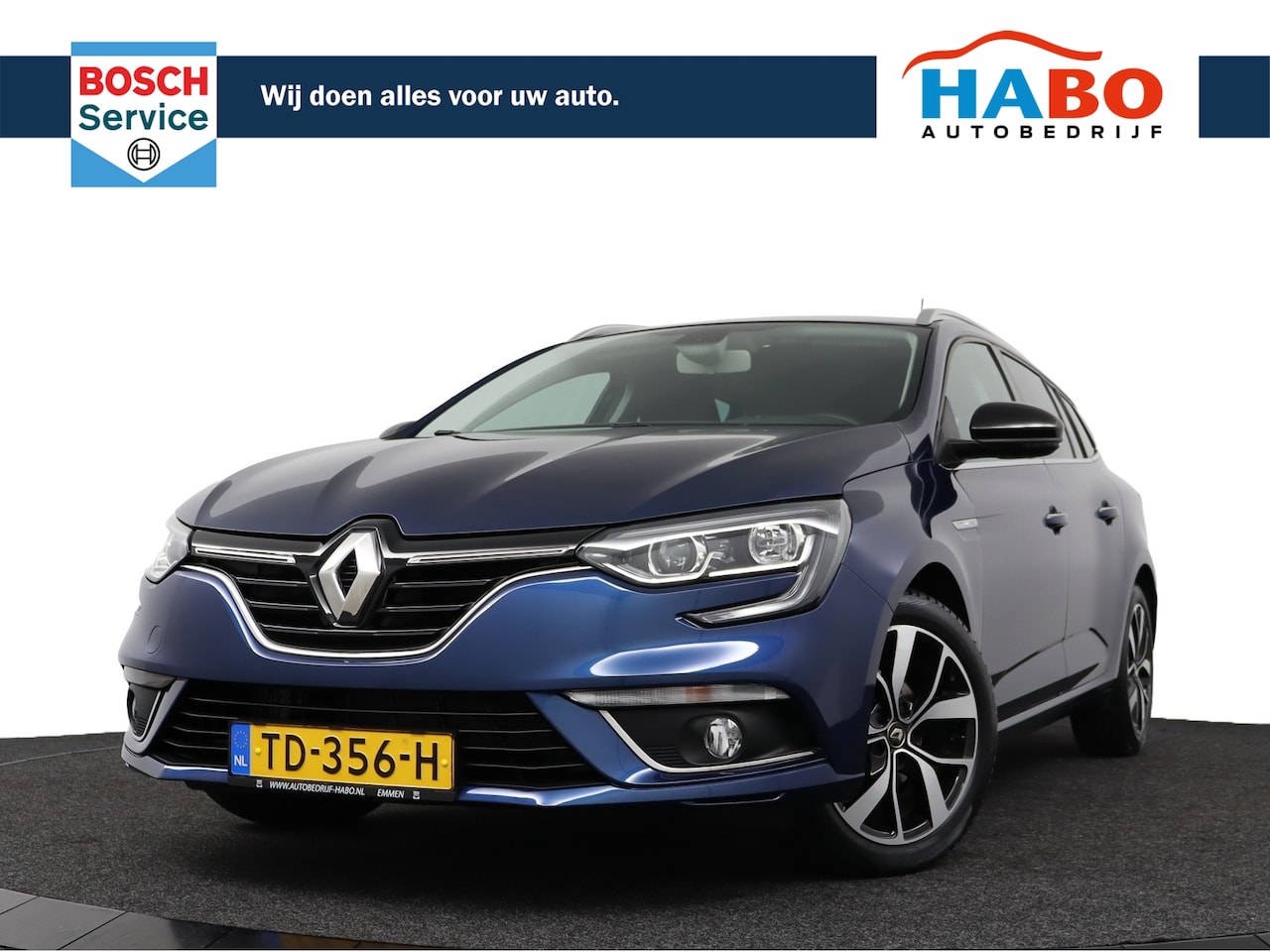 Renault Mégane Estate - 1.3 TCE LIMITED ECC/CRUISE/NAV/REGEN.SENS/PARK.SENS/LMV/49.000KM!! - AutoWereld.nl