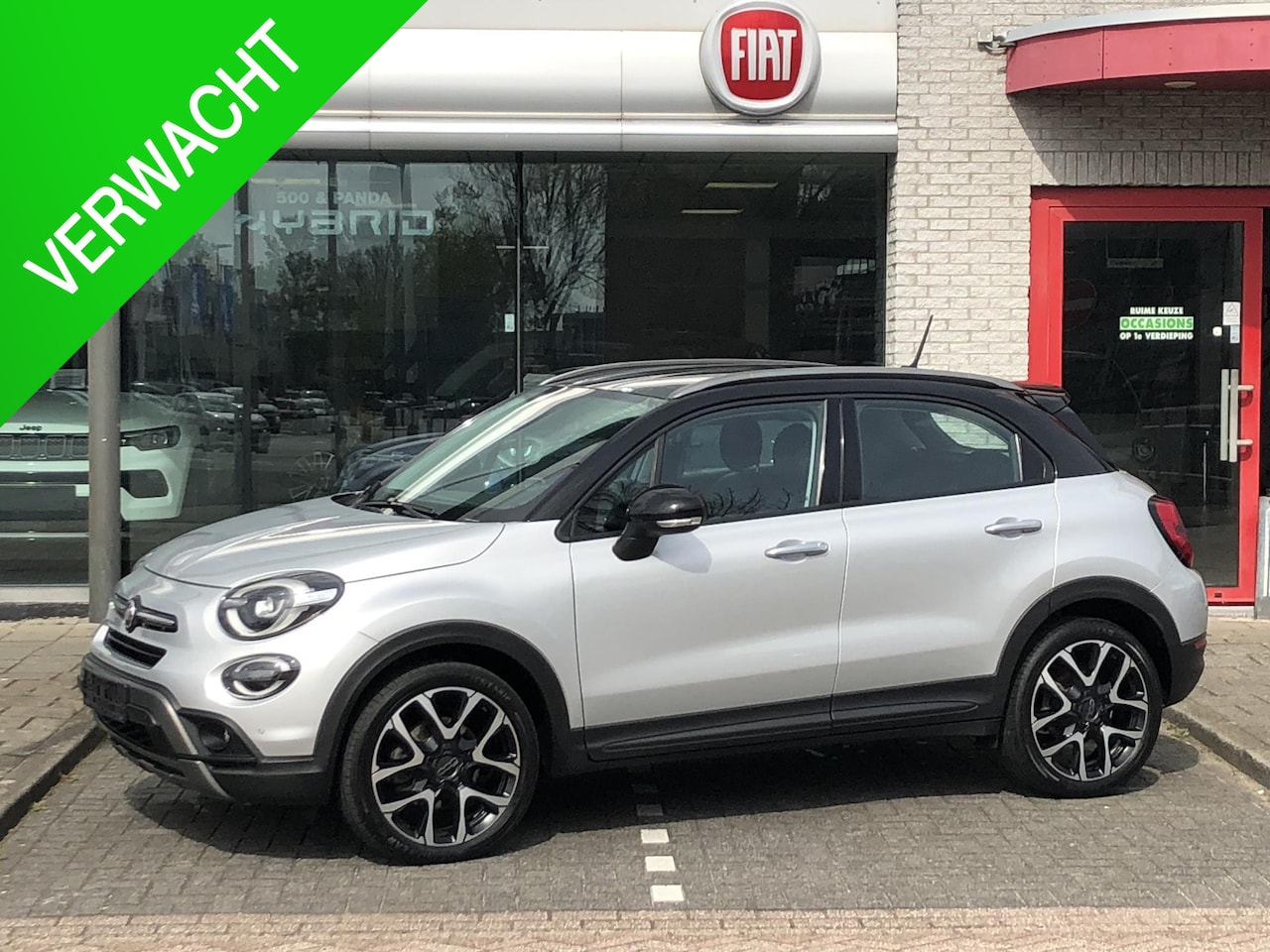 Fiat 500 X Cross - 1.3 Turbo 150 Cross DCT AUTOMAAT|NAVI|CLIMATE|APPLE/ANDROID|CAMERA|STOELVERWARMING|PDC|19" - AutoWereld.nl