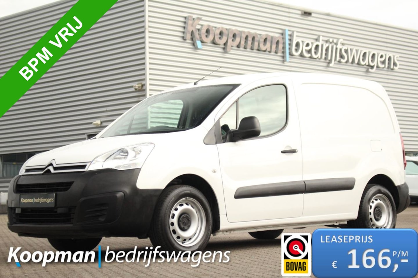 Citroën Berlingo - 1.6 BlueHDI 75pk Club | Airco | PDC Achter | Elektr. Ramen | Lease 166,- p/m - AutoWereld.nl