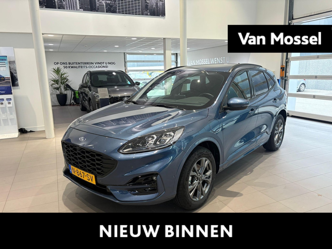 Ford Kuga - 2.5 PHEV ST-Line X | STOEL - STUUR - VOORRUIT VERWARMING | CAMERA | ADAPTIVE CRUISE APPLE - AutoWereld.nl