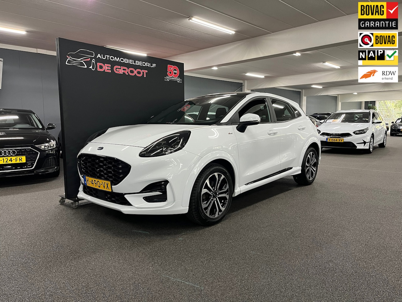 Ford Puma - 1.0 EcoBoost ST-Line / NL auto / eerste eigenaar / Pano / Automaat - AutoWereld.nl