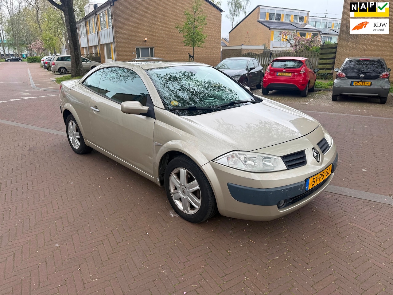 Renault Mégane coupé cabriolet - Airco / 151.000 NAP / Leuke auto / Nieuw APK - AutoWereld.nl